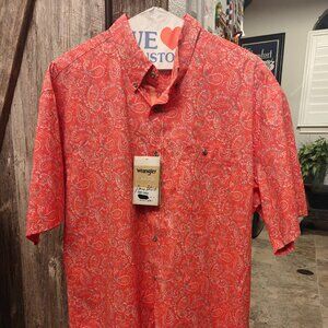 Paisley Wrangler Button Down